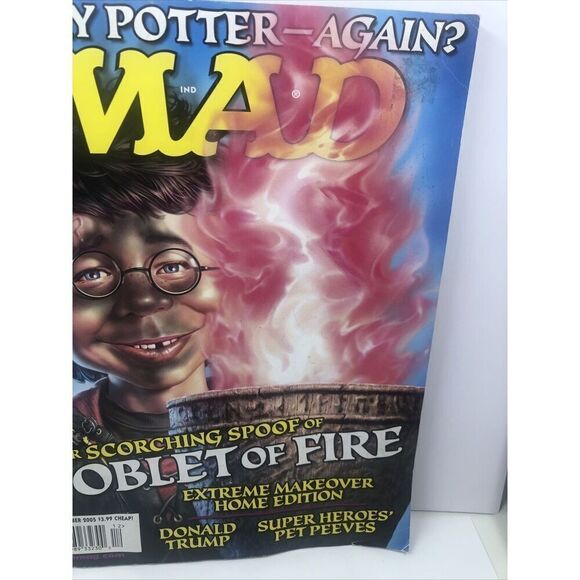 Mad Magazine #460 December 2005 Goblet of Fire - Picture 3 of 10
